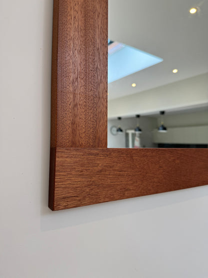 Solid Mahogany Mirror