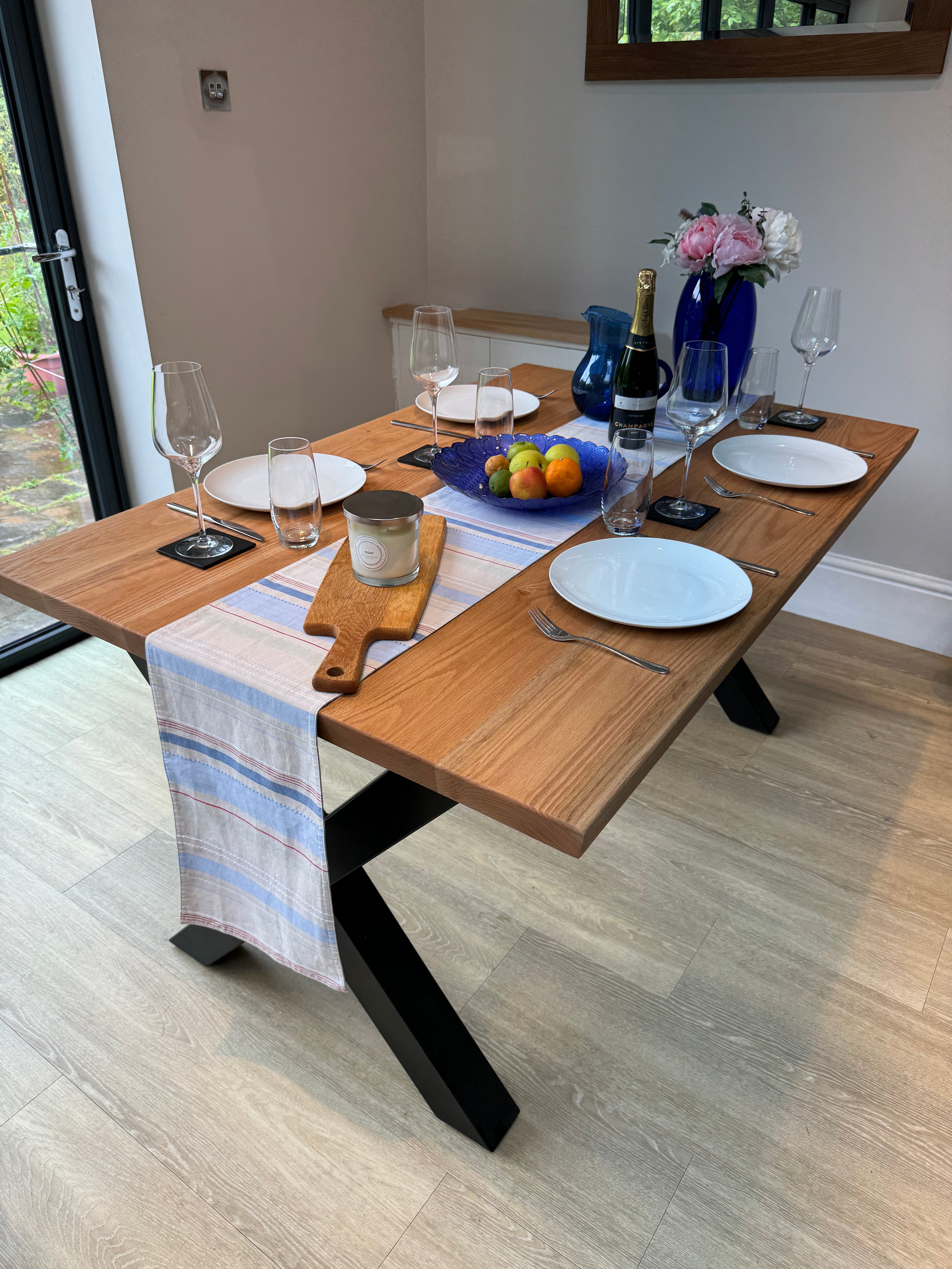 Solid Oak Dining Table