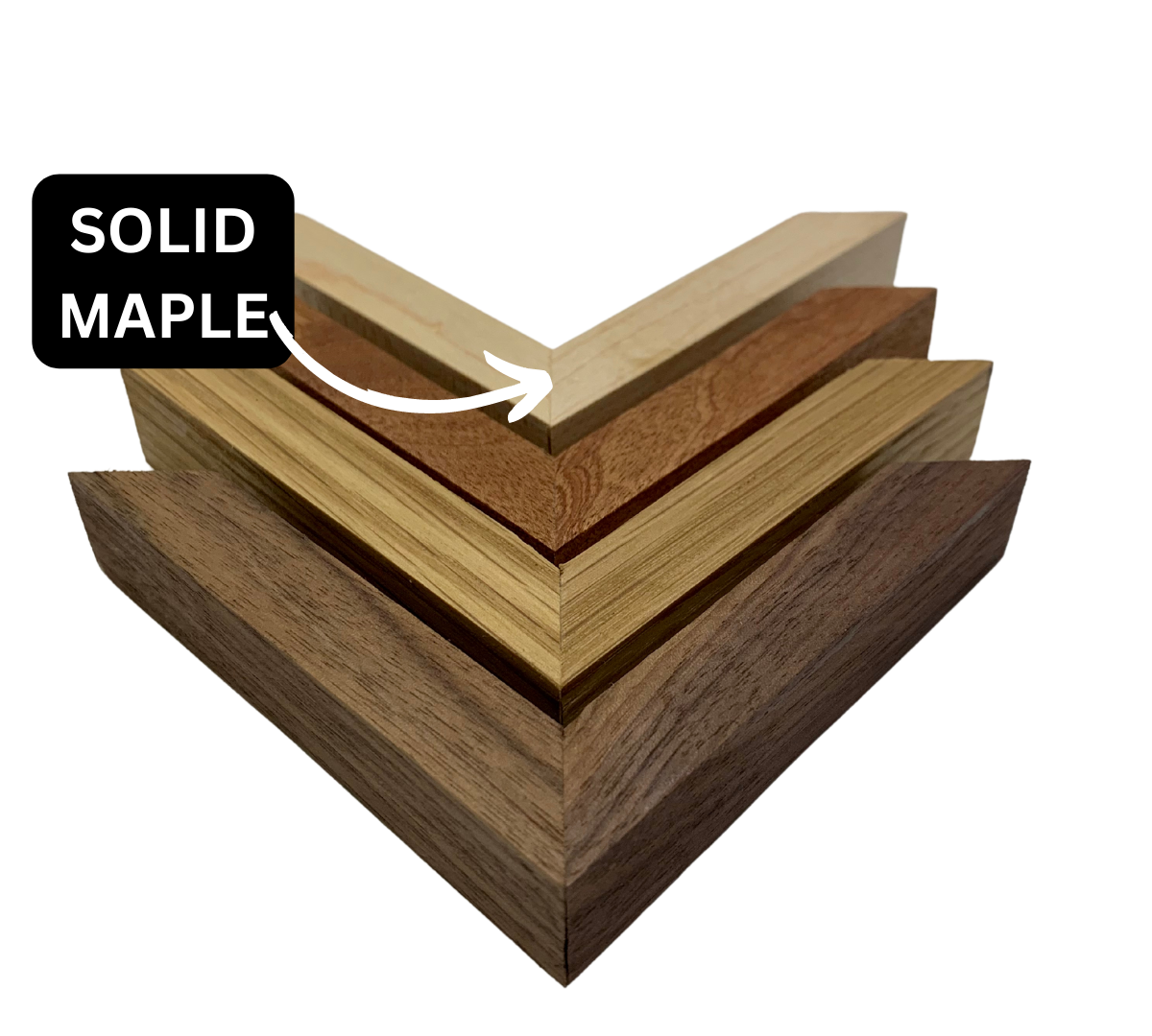 Solid Maple Picture Frame