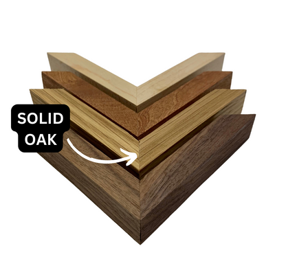 Solid Oak Picture Frame